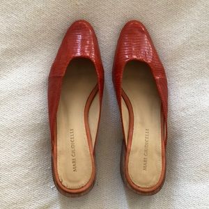 Mari Giudicelli Leblon Mules IT 40 originally $555